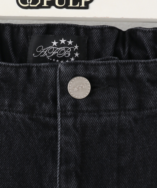 AFB ジーンズ 「AFB / エーエフビー」STUDDED DENIM CARGO PANTS