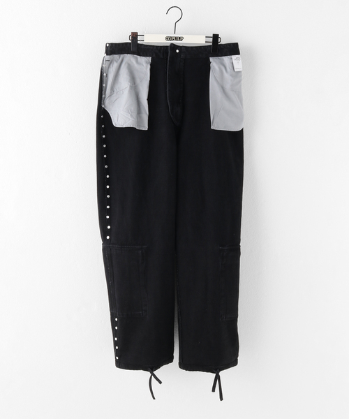 パンツ AFB STUDDED DENIM CARGO PANTS AFB ジーンズ 「AFB / エーエフビー」STUDDED DENIM CARGO PANTS