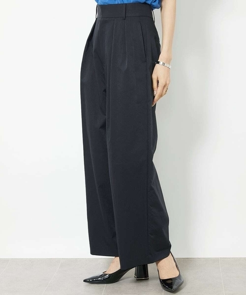 MICHEL KLEIN（ミッシェルクラン） チノパン ハイウエストワイド