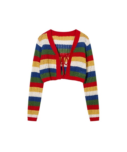 グッチ　レインボー　カーディガン Gucci Men's Rainbow All Over GG Cardigan in Black Gucci