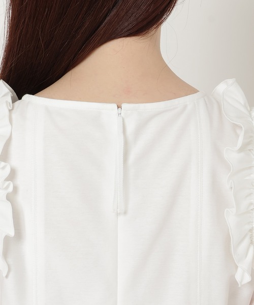 Rose Tiara（ローズティアラ） ブラウス シャツ ショルダーフリル