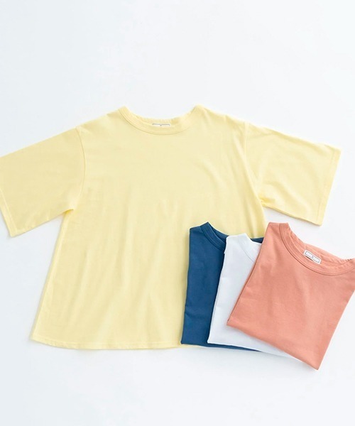 ★関税込★COURREGES フレアカット コットン Tシャツ org.jpg