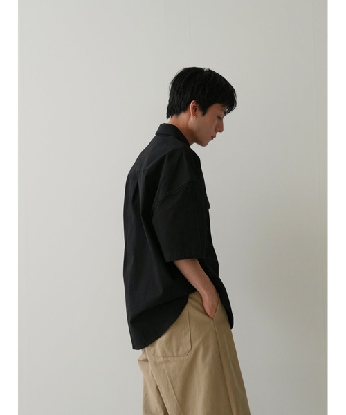 Bargiee tシャツ ダブルポケット ショートスリーブシャツ 半袖 メンズ