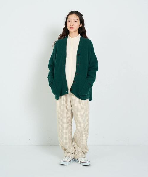 最終値下げ　アデュートリステス　パンツ conges payes ADIEU TRISTESSE パンツ ギンガムイージーパンツ