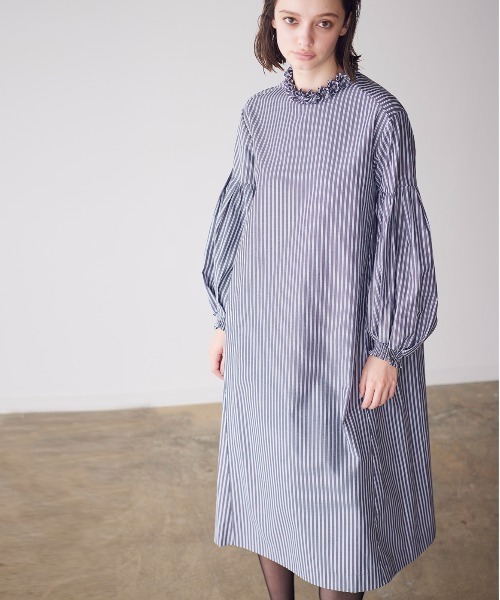 美品 23SS【MARILYN MOONタックフリルコクーンドレス】プリーツ 美品 23SS【MARILYN MOONタックフリルコクーンドレス】プリーツ