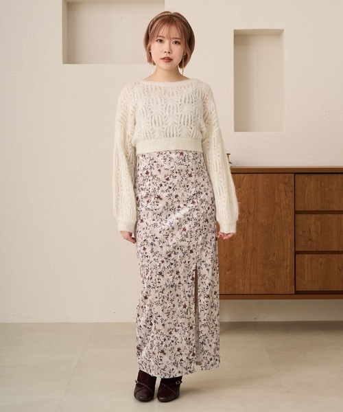 ニット Shiny Sheer Knit / シャイニーシアーニット レディース 
