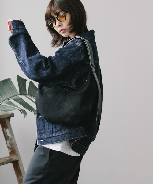 ●NOTHING WRITTEN●SHOULDER LEATHER BAG バッグ スエード ○NOTHING WRITTEN○SHOULDER LEATHER BAG バッグ スエード