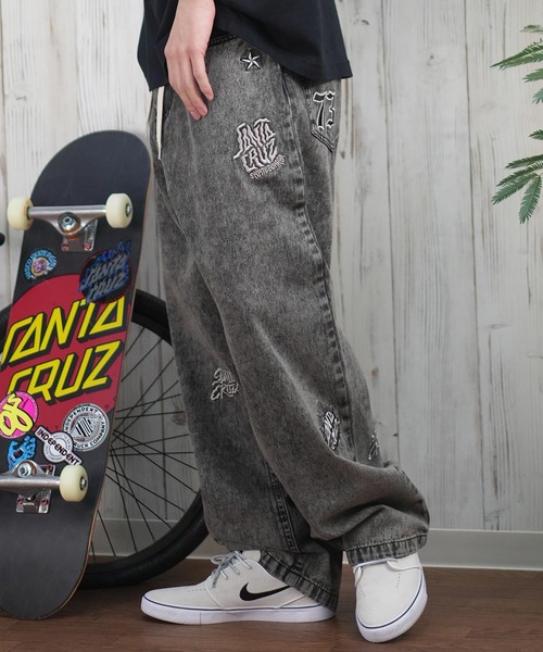 SANTA CRUZ（サンタクルーズ） ワイドパンツ ジーンズ メンズ