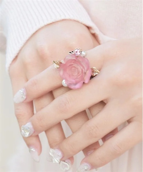 axes femme（アクシーズ ファム） 指輪 リング フェイバリットローズ 