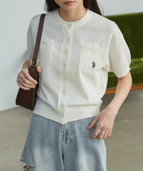 U.S. POLO ASSN. カーディガン 「U.S.POLOASSN.」別注ワン
