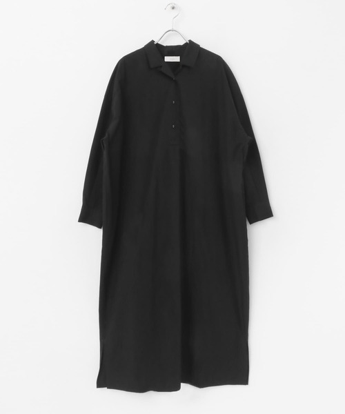 かぐれ 「2サイズ展開」コットンシルク シャツワンピース サイズ0 かぐれ ワンピース 「2サイズ展開」コットンシルクシャツ