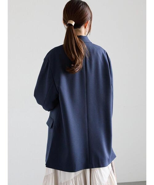 Te chichi ジャケット ノーカラージャケット ルーズテーラード