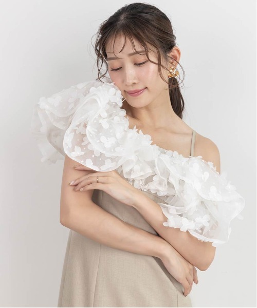RANDA【Flower Collection】3Dフラワーマーメードワンピース Flower Collection】3DフラワーマーメードワンピースRANDA公式サイト