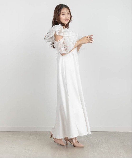 ワンピース Flower Bed Dress RANDA ワンピース 「Flower Collection」3Dフラワーマーメード