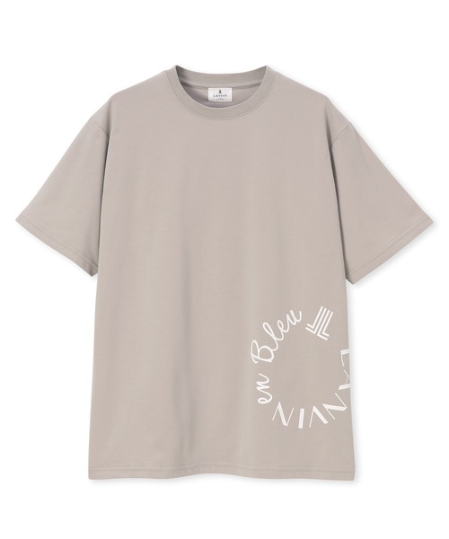LANVIN en Bleu tシャツ 2層構造 クールマックス サークルロゴ T