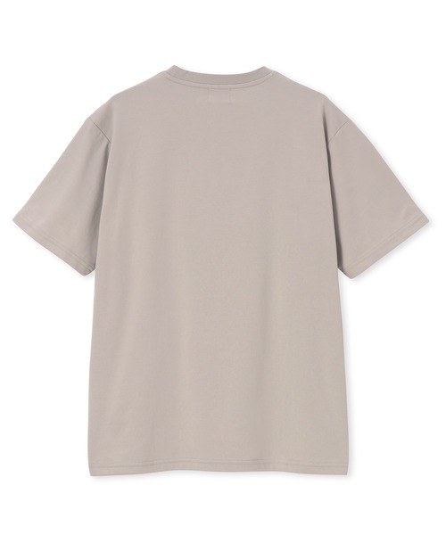 関税送料込★LANVIN★ブランドロゴ Ｔシャツ クルーネック LANVIN en Bleu tシャツ 2層構造 クールマックス サークルロゴ T