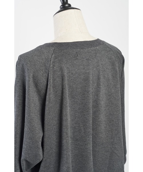 「gomme」 半袖Tシャツ MEDIUM トップグレー レディース gomme 「gomme」 半袖Tシャツ MEDIUM トップグレー レディース
