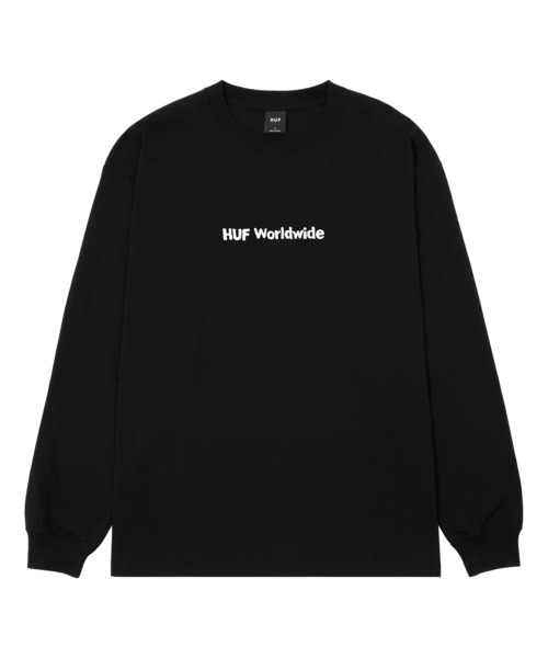 HUF tシャツ MERIDA LS TEE / ハフ プリント ロングスリーブT