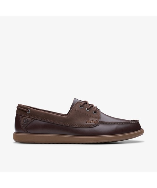 Clarks スリッポン Bratton Boat / ブラットンボート（ダーク