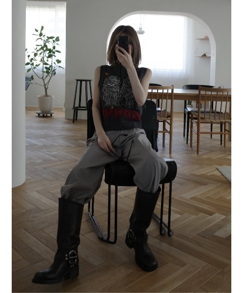 Darich スラックス パンツ タックワイドレッグスラックスパンツ Darich スラックス パンツ タックワイドレッグスラックスパンツ