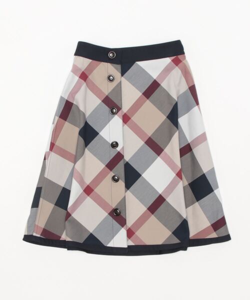 BLUE LABEL CRESTBRIDGE 「BLUE CRESTBRIDGE」 スカート 36 ベージュ  