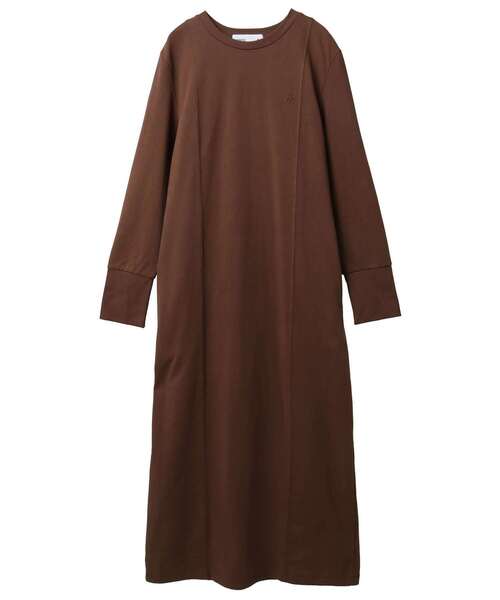 ワンピース STRAIGHT PANEL SLIT DRESS
