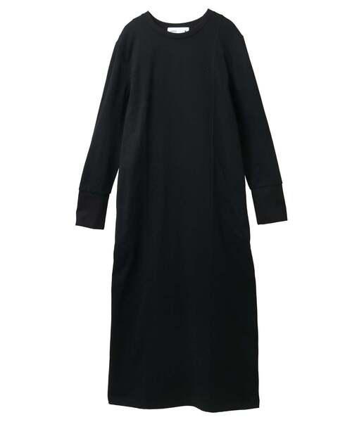 ワンピース STRAIGHT PANEL SLIT DRESS
