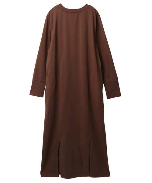 ワンピース STRAIGHT PANEL SLIT DRESS