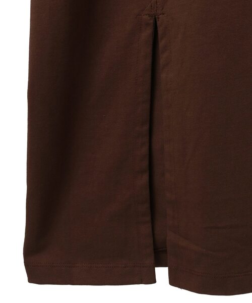 ワンピース STRAIGHT PANEL SLIT DRESS