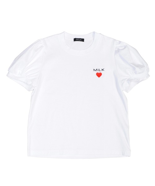 MILK tシャツ Girls パフ Tシャツ レディース : ZOZOTOWN Yahoo