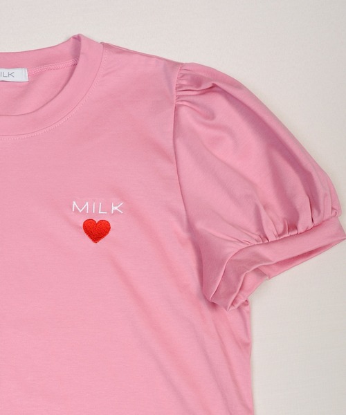 tシャツ Girls パフ Tシャツ レディース MILK tシャツ Girls パフ Tシャツ レディース : ZOZOTOWN Yahoo