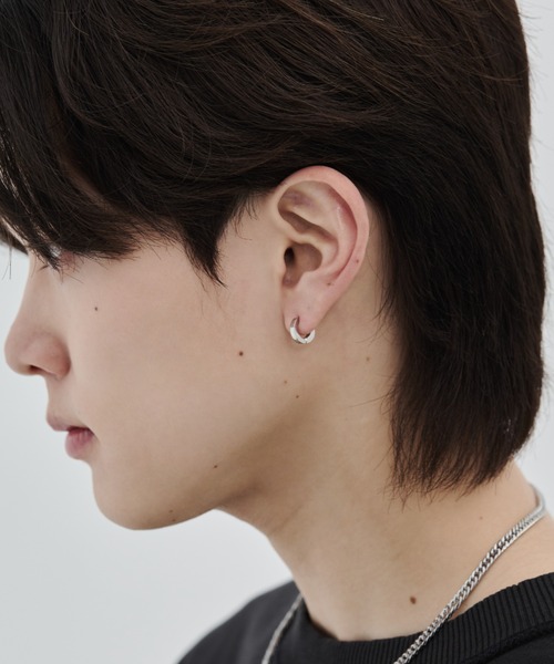 WYZ ピアス 「 金属アレルギー対応 」シンプルフープピアス サージカル