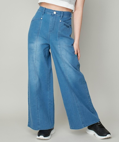 関税,送料無料 Nina Ricci デニムワイドパンツ ARCHIVE SALE】ワイドデニム（パンツ）｜NINA RICCI（ニナ