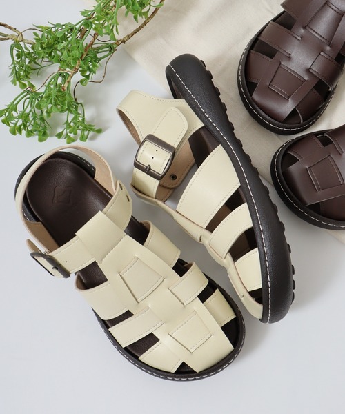 Re:getA（リゲッタ） サンダル RegettaCanoe グルカサンダル CJNT1002