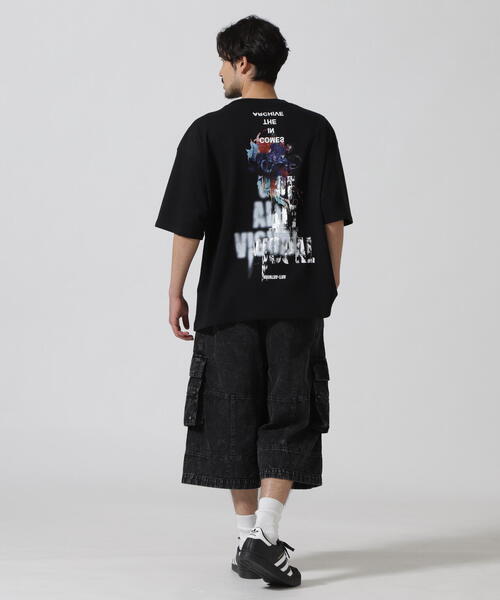A4A tシャツ A4A/エーフォーエー/ S/S TEE FLOWER メンズ