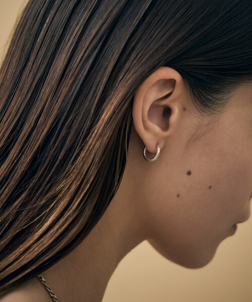ete bijoux ピアス ミスト フープピアス レディース : ZOZOTOWN