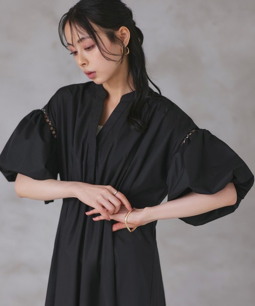 RUIRUE BOUTIQUE（ルイルエブティック） シャツワンピース 洗える