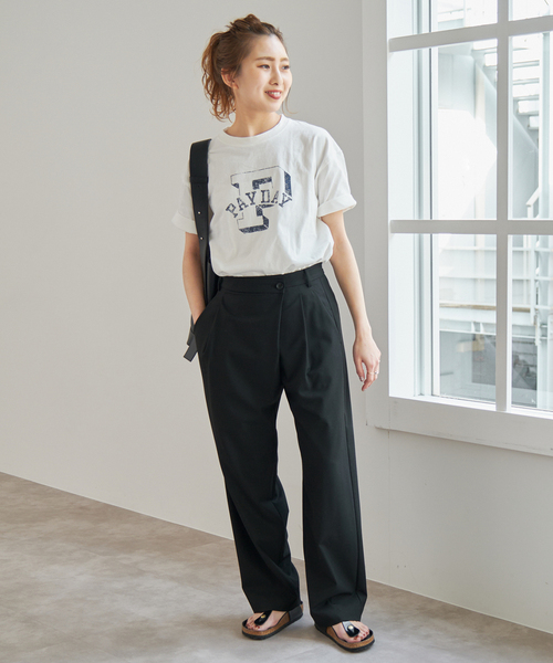 スピック&スパン　PAYDAY 半袖Tシャツ Spick＆Span tシャツ PAYDAY/ペイデイ パックT レディース