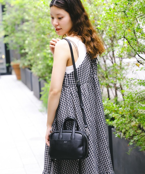 【販売中】Ray beams ワンピース Ray BEAMS（レイ ビームス）ワッシャー チェック キャミ