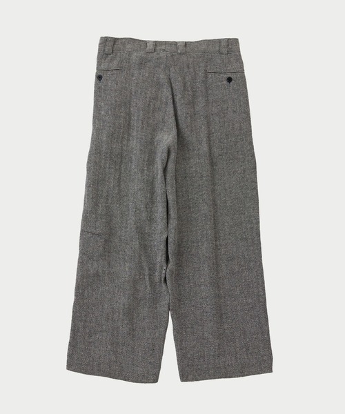 URU（ウル） パンツ 「URU TOKYO」FRONT TUCK PANTS メンズ : ZOZOTOWN