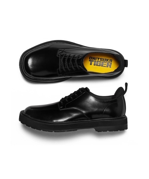 Onitsuka Tiger フラットシューズ ブラック/イエロー Onitsuka Tiger フラットシューズ ブラック/イエロー 22.5cm