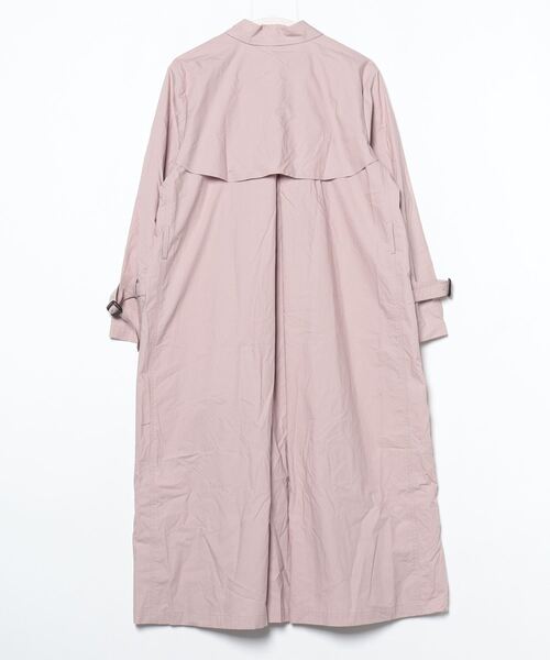 新品コート38 To ★b. by agnes b. To b. by agnes 「To b.」 トレンチコート 38 ピンク レディース