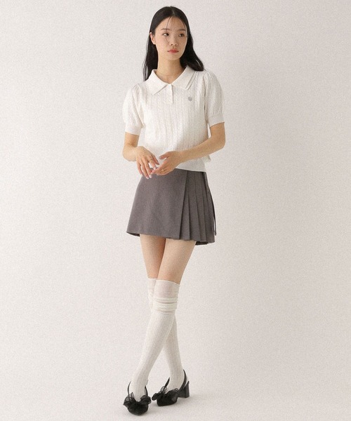 23区　MY STANDARD 半袖ニット 38 23区 MY STANDARD 半袖ニット 38 ブラック - メルカリ