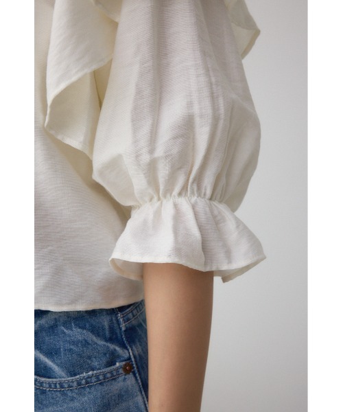 AZUL BY MOUSSY（アズールバイマウジー） ブラウス シャツ ラッフル