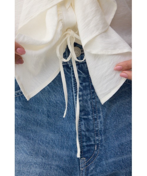 moussy ラッフルカラーシャツ moussy｜RUFFLE ブラウス | Rakuten Fashion(楽天ファッション／旧楽天