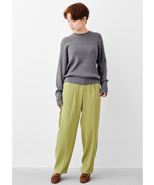 「MEDE19F」 長袖ニット MEDIUM グレー レディース_画像2