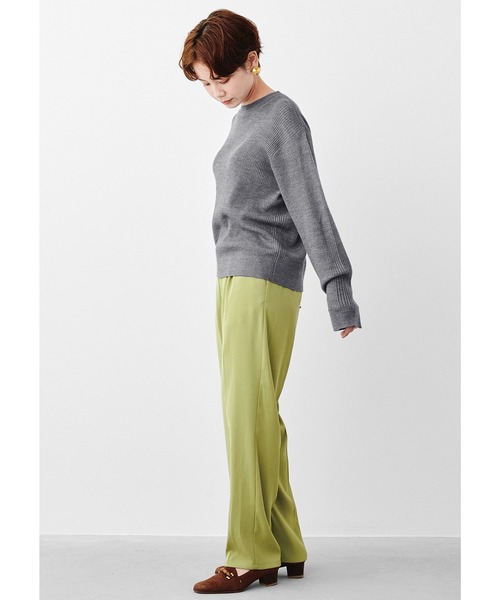 「MEDE19F」 長袖ニット MEDIUM グレー レディース_画像3