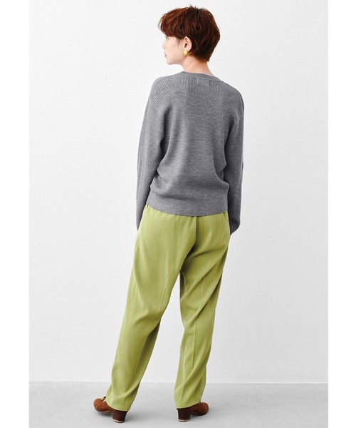 「MEDE19F」 長袖ニット MEDIUM グレー レディース_画像7