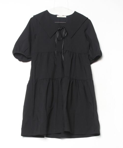 ティアードワンピース A long tiered dress in a tropical blue – ONE PEACE ONLINE