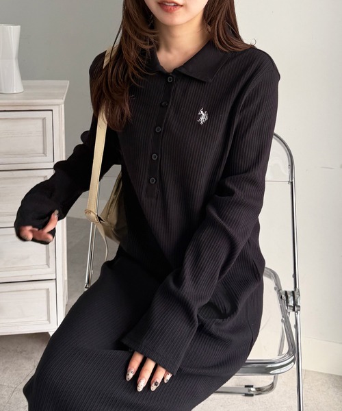 U.S. POLO ASSN.（ユーエスポロアッスン） ワンピース RANAN/solleim
